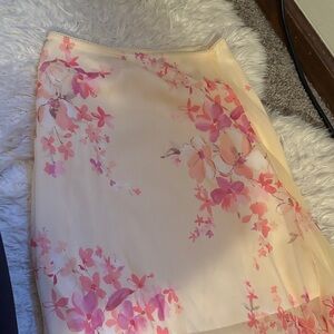 Y2k floral skirt